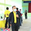 ส่งมอบหีบวัสดุอุปกรณ์ให้กับคณะกรรมการประจำหน่วยเลือกตั้ง